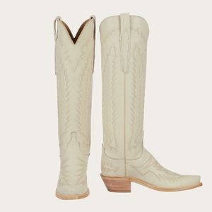 Lucchese Priscilla Glitz Cream